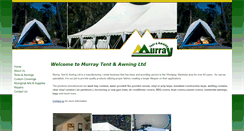 Desktop Screenshot of murraytentandawning.com